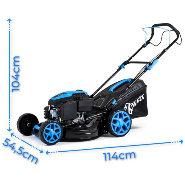 Газонокосилка бензиновая Hexwelt MOWER 200 Ручной photo 9
