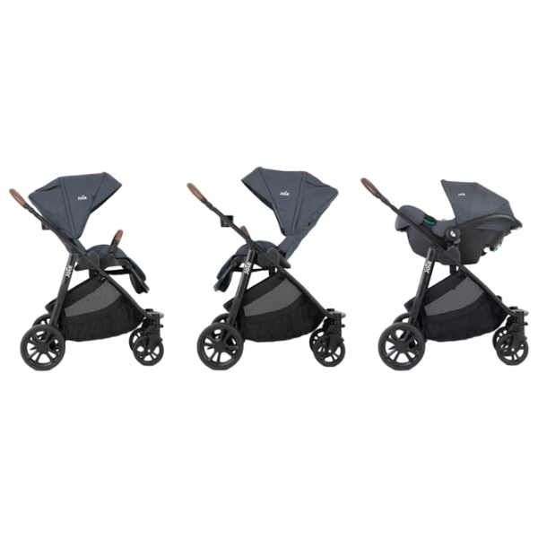 Детская коляска Joie Versatrax 3in1 T1803FAF03000/ Синий photo 4
