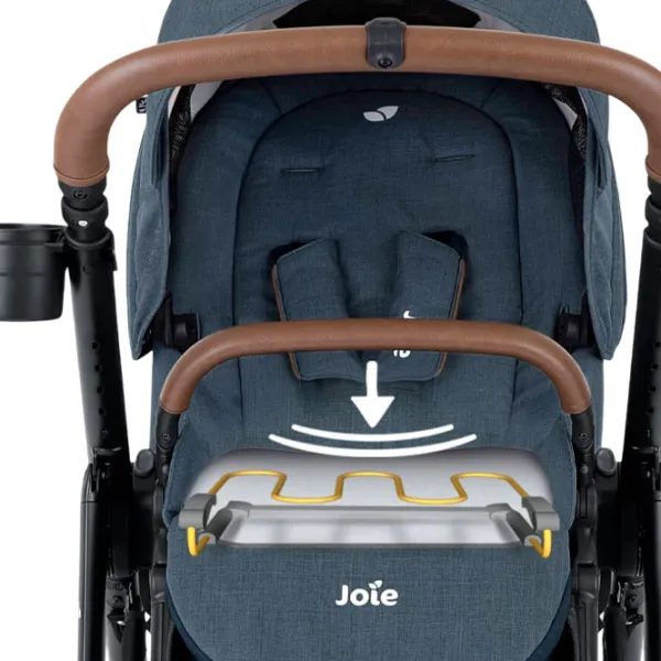 Детская коляска Joie Versatrax 3in1 T1803FAF03000/ Синий photo 7