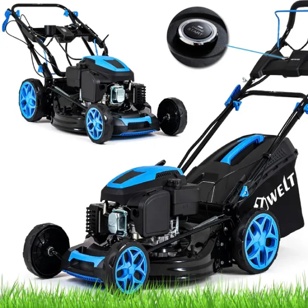 Газонокосилка бензиновая Hexwelt MOWER 224 Ручной photo 9