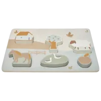Joc educativ Jollein Puzzle Farm 1+/ Joc de logică photo 2