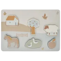 Joc educativ Jollein Puzzle Farm 1+/ Joc de logică photo 3