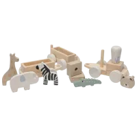 Joc educativ Jollein Toy Train Jungle Jambo 2+/ Dezvoltare photo 2