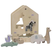 Joc educativ Jollein Shape Sorter Jungle Jambo 1+/ Joc de logică