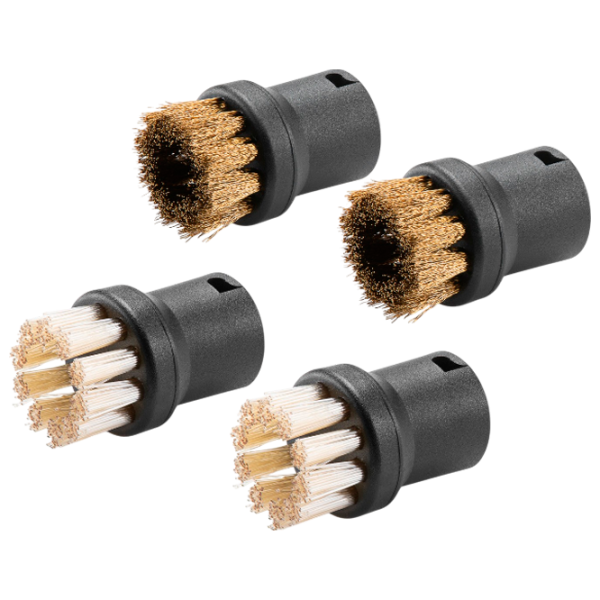 Set de perii rotunde KARCHER 2.863-335.0 Plastic / Black photo 1