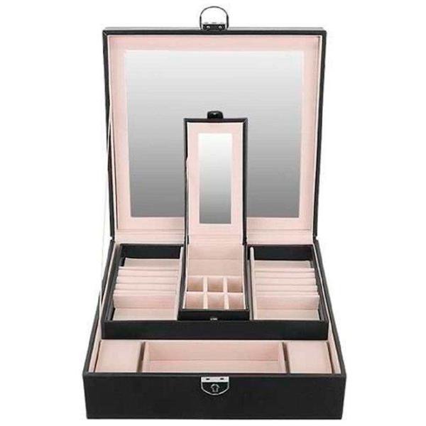 Organizator de bijuterii Beautylushh 8896 PU / Black photo 1