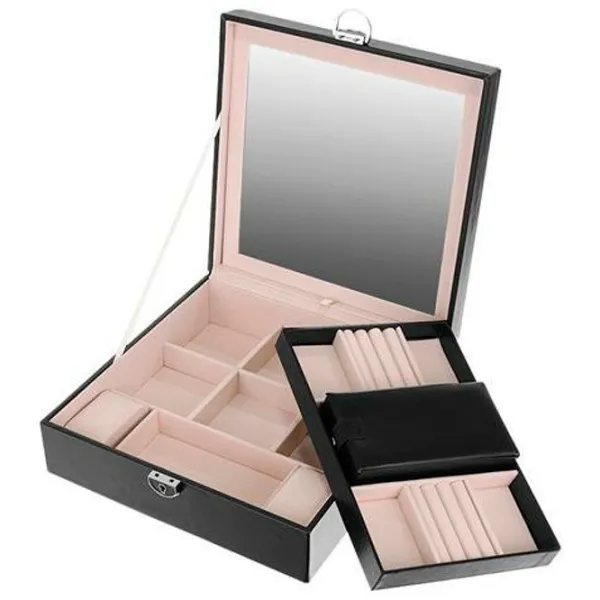 Organizator de bijuterii Beautylushh 8896 PU / Black photo 3