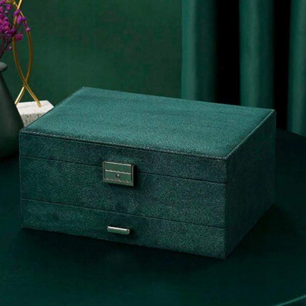 Organizator de bijuterii Soulima 21954 Pânză / Green photo 2