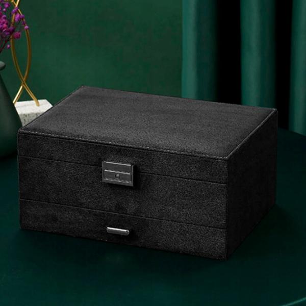 Organizator de bijuterii Soulima 22262 Pânză / Black photo 2