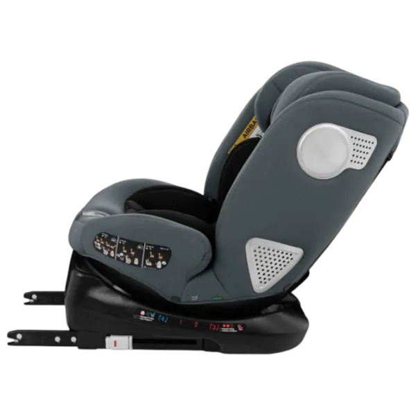 Детское автокресло Kikka Boo i-Moove i-SIZE  0 месяцев - 12 лет / 36 кг / Серый photo 4 Детское автокресло Kikka Boo i-Moove i-SIZE  0 месяцев - 12 лет / 36 кг / Серый photo 4