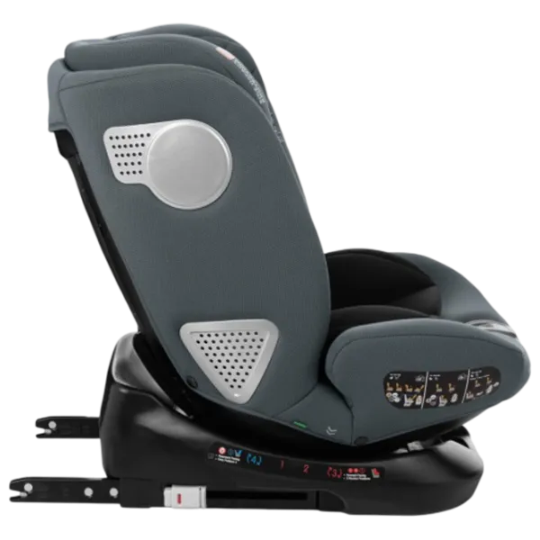 Детское автокресло Kikka Boo i-Moove i-SIZE  0 месяцев - 12 лет / 36 кг / Серый photo 5 Детское автокресло Kikka Boo i-Moove i-SIZE  0 месяцев - 12 лет / 36 кг / Серый photo 5