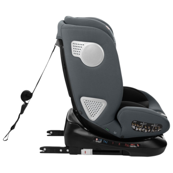 Детское автокресло Kikka Boo i-Moove i-SIZE  0 месяцев - 12 лет / 36 кг / Серый photo 6 Детское автокресло Kikka Boo i-Moove i-SIZE  0 месяцев - 12 лет / 36 кг / Серый photo 6