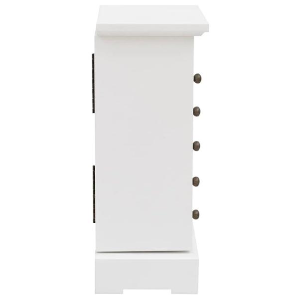 Organizator de bijuterii VidaXL 245753 MDF / White photo 4