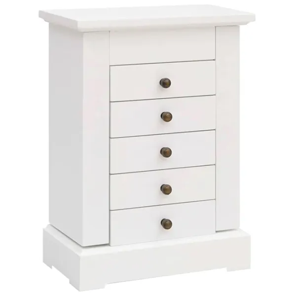 Organizator de bijuterii VidaXL 245753 MDF / White photo 5