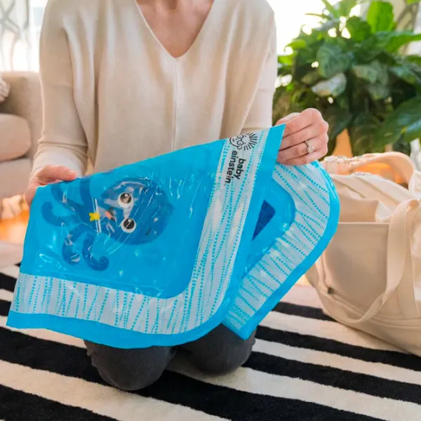 Covoraş pentru joc Baby Einstein Opus Ocean of Discovery (12628) 0+/ Dreptunghiular/ Blue photo 4