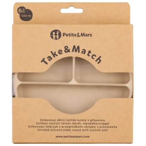 Миска Petite&Mars Take&Match Унисекс / 6+ месяцев / Песочный photo 2 Миска Petite&Mars Take&Match Унисекс / 6+ месяцев / Песочный photo 2