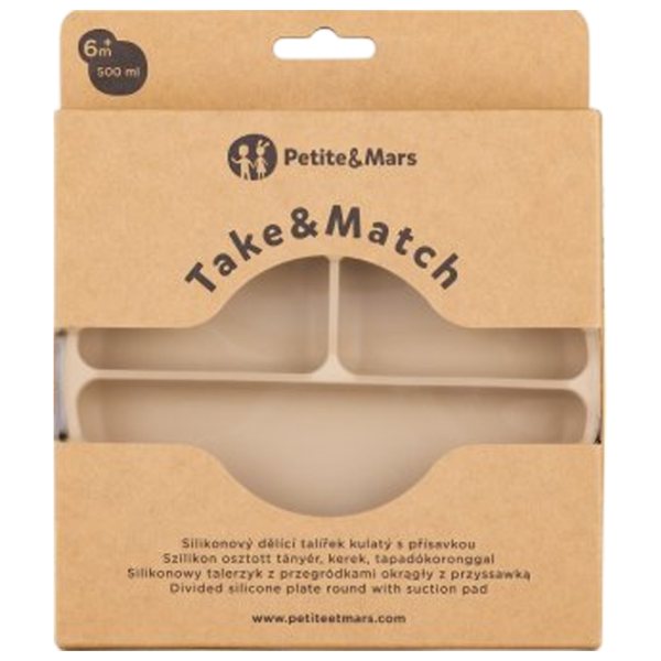 Миска Petite&Mars Take&Match Унисекс / 6+ месяцев / Песочный photo 2 Миска Petite&Mars Take&Match Унисекс / 6+ месяцев / Песочный photo 2
