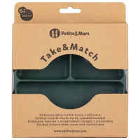 Farfurie Petite&Mars Take&Match Unisex / 6+ luni / Green photo 4