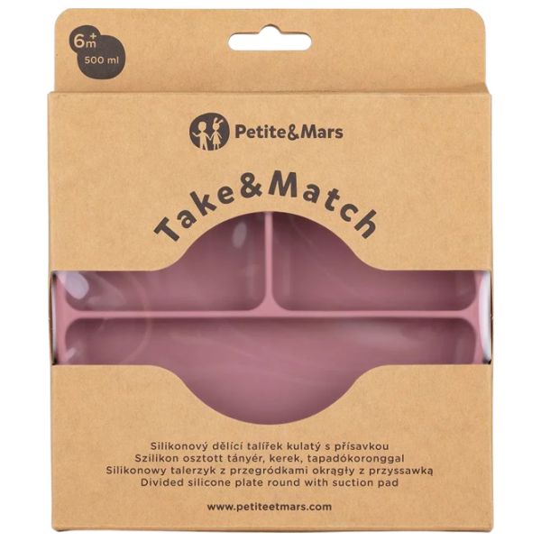 Миска Petite&Mars Take&Match Унисекс / 6+ месяцев / Роза photo 4 Миска Petite&Mars Take&Match Унисекс / 6+ месяцев / Роза photo 4