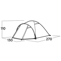 Cort Easy Camp Setesdal 2 White Green photo 2