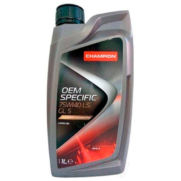 Ulei de motor Champion 75W140 LS GL 5 75W-140 1l semisintetic photo 1 Ulei de motor Champion 75W140 LS GL 5 75W-140 1l semisintetic photo 1