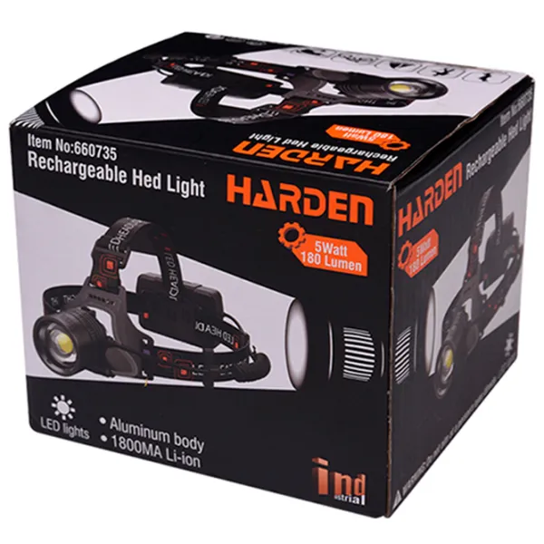 Фонарик Harden 660735 Черный photo 6