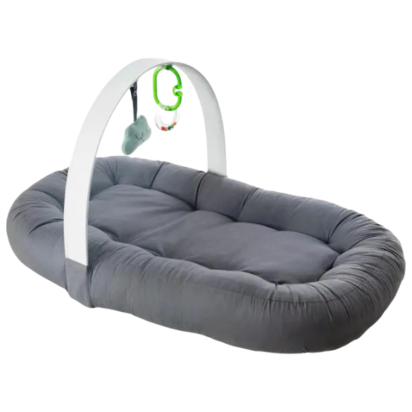 Физиологический матрас BabyJem Babynest My First Bed (878) 40 x 10 см/ Антрацит photo 1 Физиологический матрас BabyJem Babynest My First Bed (878) 40 x 10 см/ Антрацит photo 1