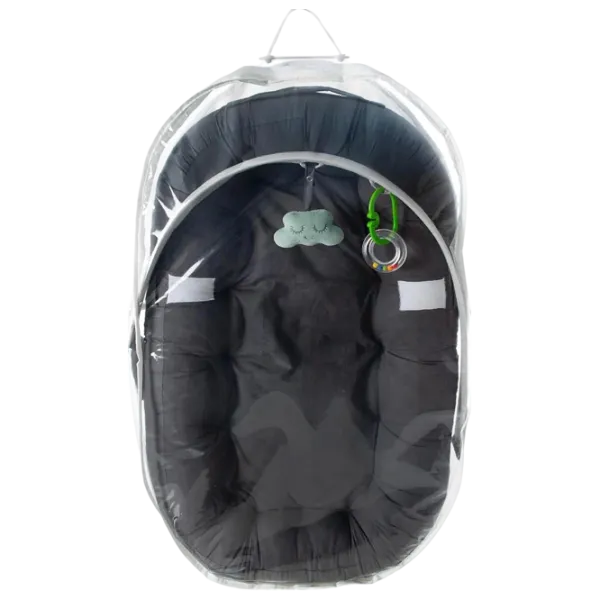 Физиологический матрас BabyJem Babynest My First Bed (878) 40 x 10 см/ Антрацит photo 2 Физиологический матрас BabyJem Babynest My First Bed (878) 40 x 10 см/ Антрацит photo 2