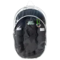 Saltea fiziologică BabyJem Babynest My First Bed (878) 40 x 10 cm/ Anthracite photo 2