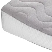 Saltea fiziologică BabyJem Baby Reflux Pillow (132) 66 x 43 cm/ White photo 4
