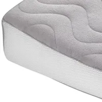Saltea fiziologică BabyJem Baby Reflux Pillow (132) 66 x 43 cm/ Gray photo 2