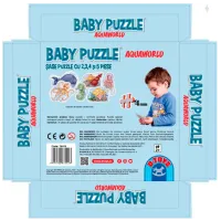 Puzzle Hape Aquaworld 3+/ Количество деталей: 6 photo 2