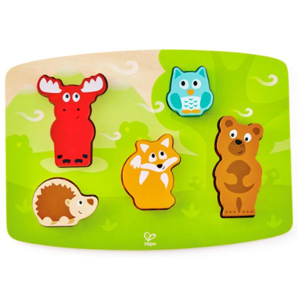 Puzzle Hape E1621 3+/ Numărul de piese: 5 photo 4