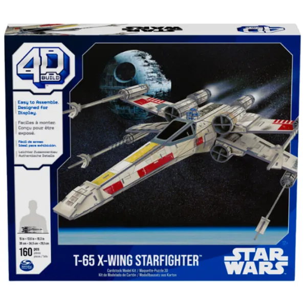 Пазл 3D Ewa Toys Nava Spațială Xwing 8+/ Количество деталей: 160 photo 2