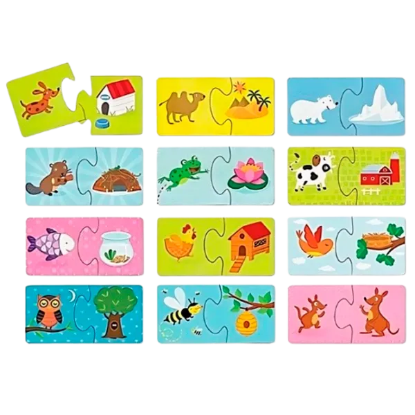 Puzzle Momki MK773 3+/ Numărul de piese: 24 photo 1