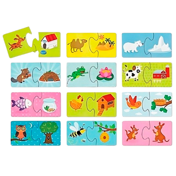 Puzzle Momki MK773 3+/ Numărul de piese: 24 photo 1