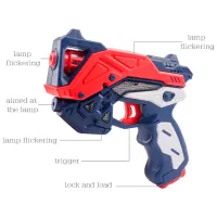 Pistol de jucărie Sportline Space Weapon 586694 / / Multicolor photo 6