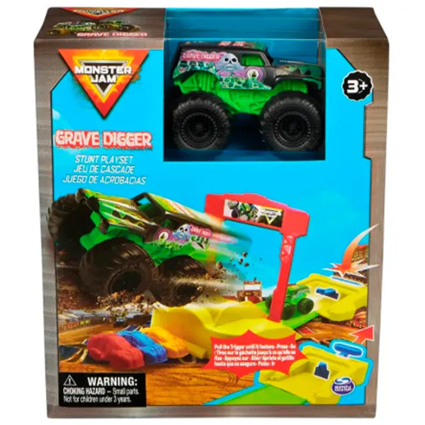 Pistă auto Spin Master Monster Jam Stunt 6071189  / / Black Multicolor photo 2
