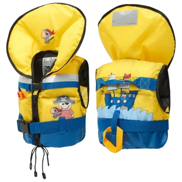 Жилет безопасности Aquarius Child Yelow / для детей photo 3 Жилет безопасности Aquarius Child Yelow / для детей photo 3
