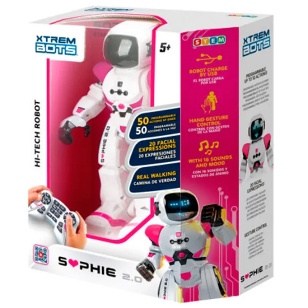Робот Xtrem Bots Sophie 2.0  Белый photo 4