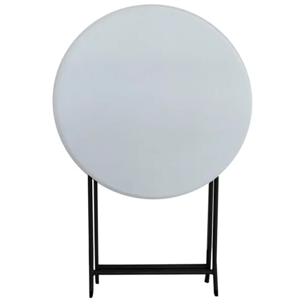 Садовый стол Enero Camp 1053967 Круглый / Черный Белый photo 3 Садовый стол Enero Camp 1053967 Круглый / Черный Белый photo 3