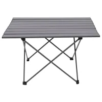 Садовый стол Saska Garden 1055268 Прямоугольный / Черный Серый