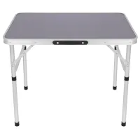 Садовый стол Enero Camp 1055275 Прямоугольный / Черный Серый