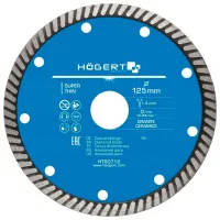 Диск алмазный сплошной Hoegert HT6D712 