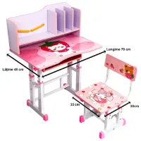 Set de mobilă pentru copii Glamvers Beauty 7 / pentru fete photo 6
