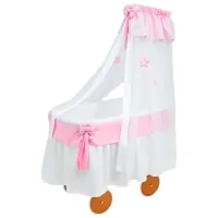 Балдахин для кроватки Italbaby Polvere Di Stelle Розовый / Тюль