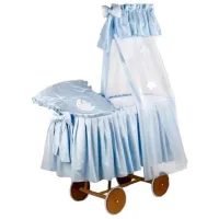 Балдахин для кроватки Italbaby Petite Etoile Синий / Тюль