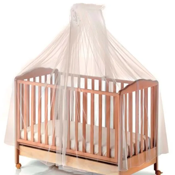 Baldachin pentru pătuț Italbaby 820.0000-6 Beige / Tul photo 2
