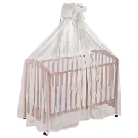 Балдахин для кроватки Italbaby Angioletti Бежевый / Тюль