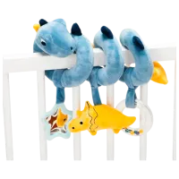 Jucărie moale Premaman Dinos PJPZBT-BLM-UNQ 0+ / Blue